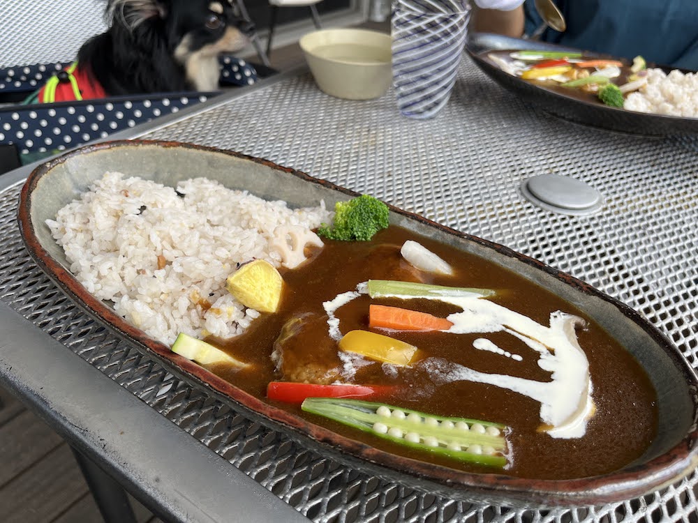 びいどろ茶房のカレー