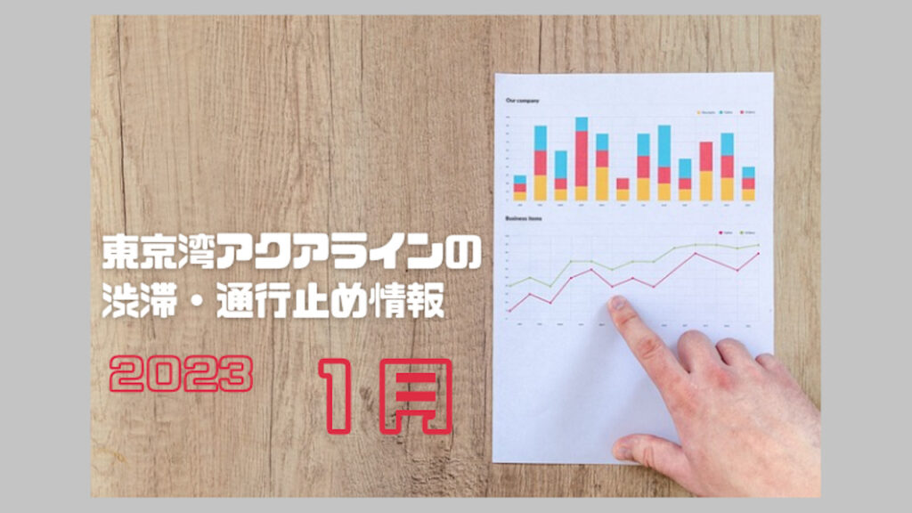 東京湾アクアラインの渋滞情報　2023年1月