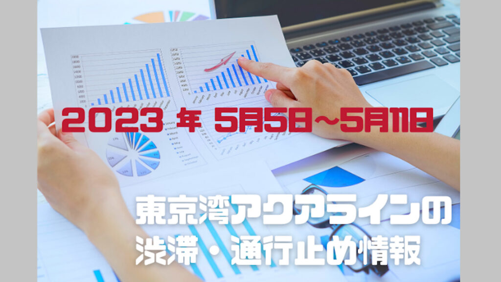 東京湾アクアラインの渋滞情報2023年5月12日